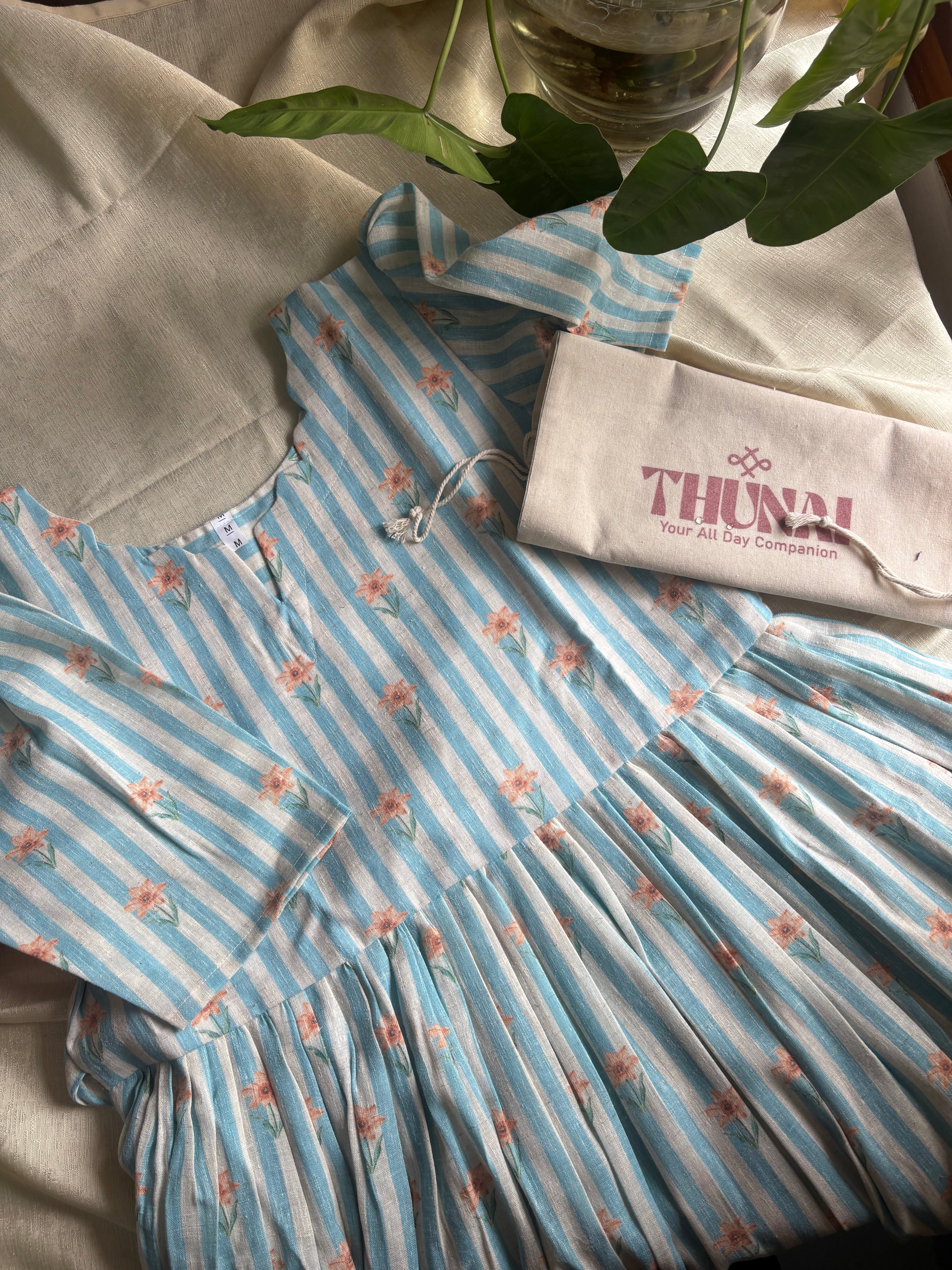 Blue Striped Maxi🪸