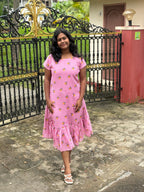Pink Stripe Maxi