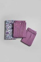 Muted lavender kurta set