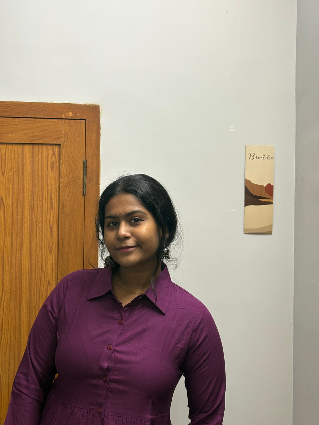 Violet formal Peplum Top