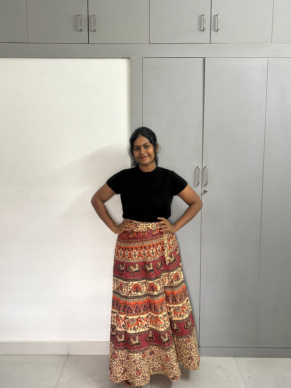 Wrap skirt