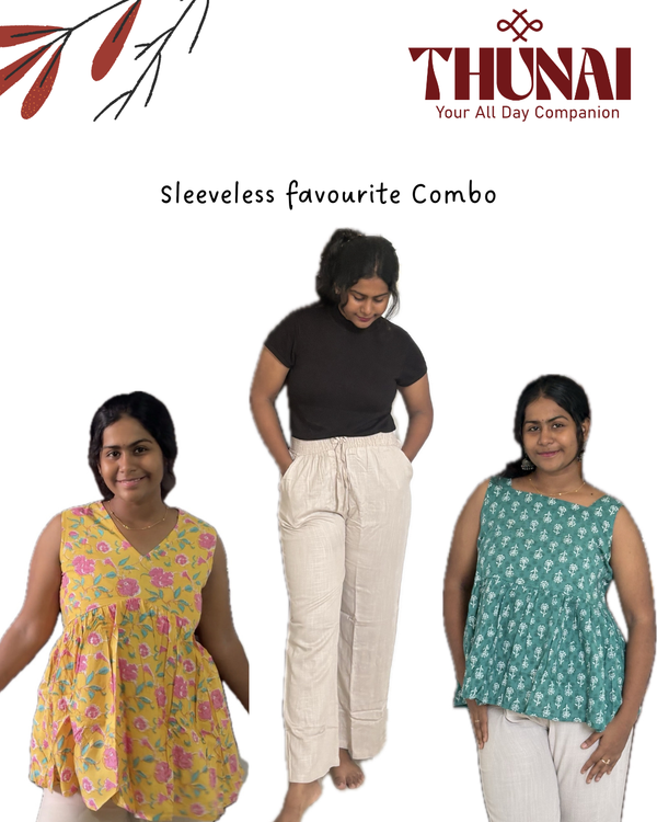 Sleeveless combo