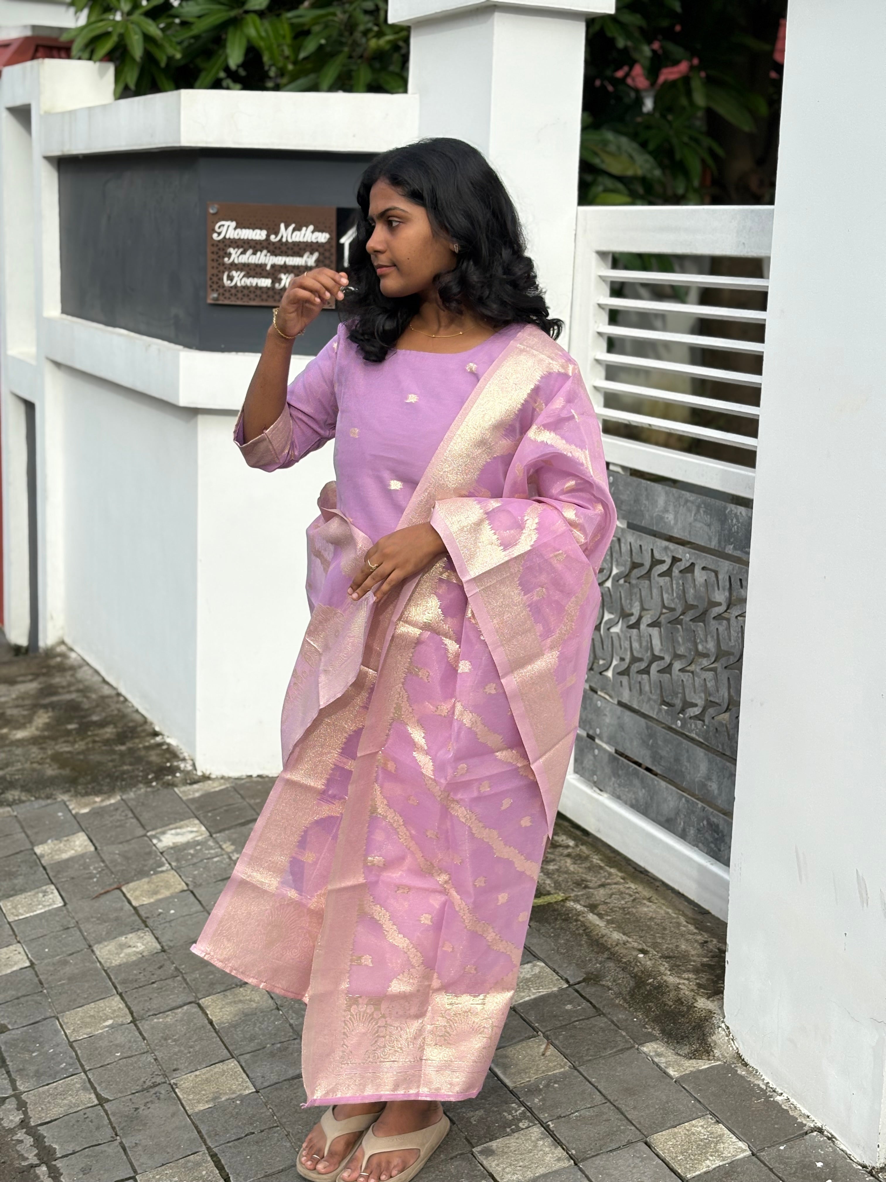 Pastel Pink Kurta Set