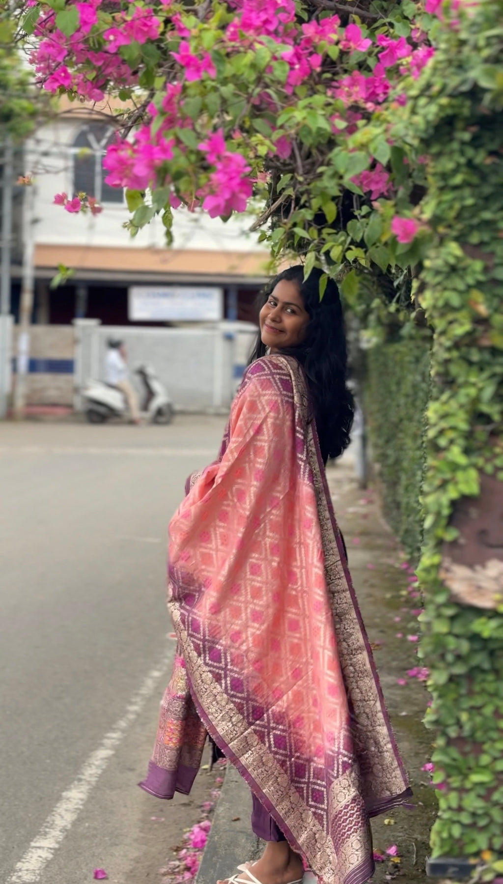 Lavender 3pcs kurta set