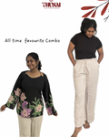 Magical Back Corset + Linen Pants
