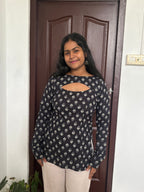 Convertible Black Kurti