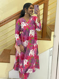 Pink Co-ord Kurti