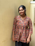 Kalamkari Peplum top